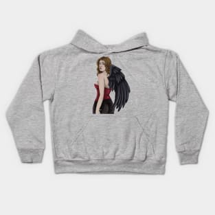 the Fallen Angel Kids Hoodie